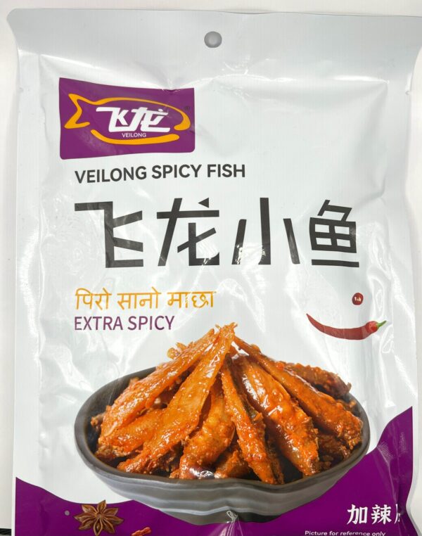 Veilong Extra Spicy Fish 150g