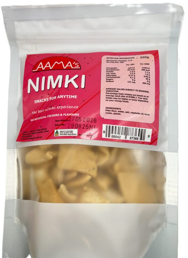 Aama's Nimki 250g