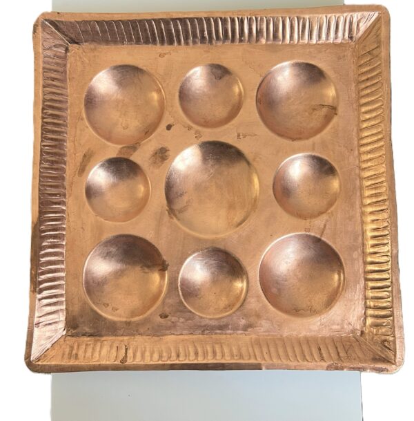 Pooja Thali Square 10 Inch