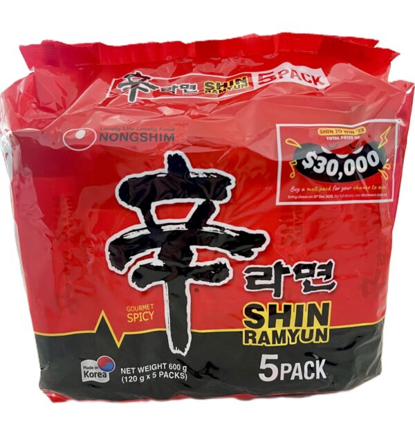 Shin Ramyun 5 Pack