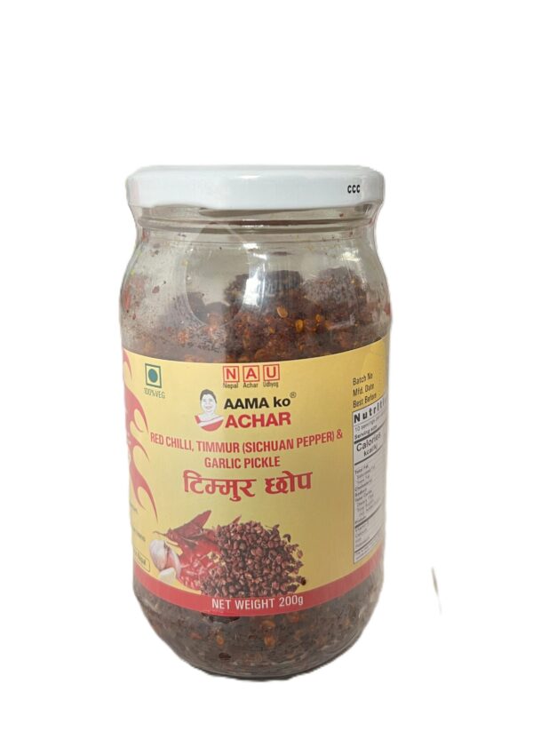 Aama Ko Timmur Choop Pickle In Oil 200 g
